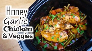 Slow Cooker Honey Garlic Chicken & Veggies - What's For Din'? - Courtney Budzyn - Recipe 65