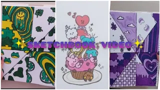 sketchbook videos✨ #relax #sketchbook #satisfying #aesthetic #asmr #shorts #shortsvideo #art