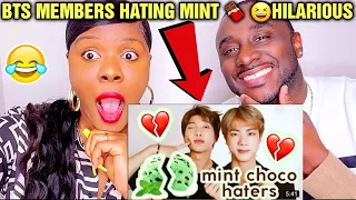 Namjin Hating on Mint Chocolate 🍫 for 5 minutes | BTS Reaction