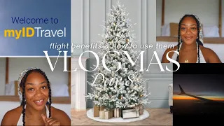 VLOGMAS DAY 8 | How to use Flight Benefits & Fly on airlines you DON’T Work For