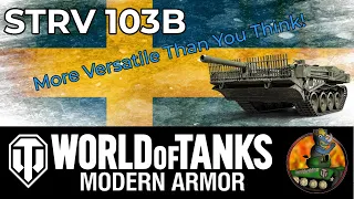 STRV 103B II More Versatile Than You Think! II 3 Replays! II World of Tanks Modern Armour II WoTC