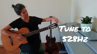 How to Tune Your Guitar to Play in 528Hz Frequency Of Love