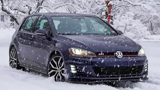 How is my Mk7 GTI in the SNOW?