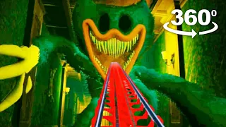 Stunning Poppy Playtime Chapter 3 Roller Coaster Ride in VR 360°