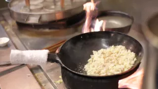 How to Prepare Wok Style Japanese Fried Rice (Chow Han) in 3 minutes by Koji at Ramen Isshin