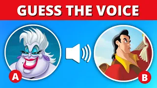 Guess the DISNEY VILLAIN by their VOICE! | Disney Voice Quiz Challenge