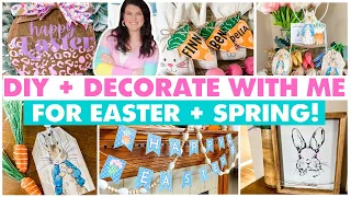 *NEW* Spring + Easter DIYs & Decor Ideas! | Easter Decor 2024 Peter Rabbit DIYs