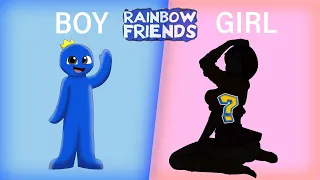 ALL RAINBOW FRIENDS characters as GIRLS and BOYS Gender Swap