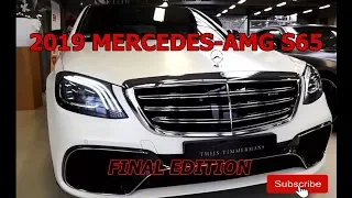 2019 Mercedes-AMG S65 Final Edition - Limited just 130 units