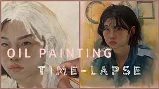 PAINTING TIME-LAPSE || Squid Game, Player 067 Kang Sae Byeok (Ho Yeon Jung)