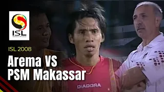 Arema VS PSM Makassar | Highlight Indonesia Super League 2008