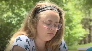 Kayleigh Abbott with autism confronted by Police