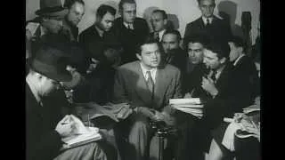 George Orson Welles Interviewed By Journalists After The War Of The Worlds Broadcast