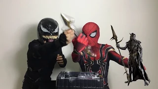 Spiderman Bros UNBOXING Captain America Infinity War HOTTOYS!!