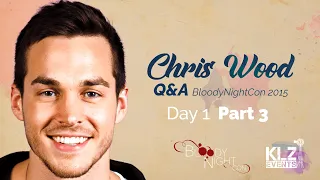 😍 BROMANCE INSIDE - CHRIS WOOD (KAI PARKER) - VAMPIRE DIARIES Q&A PART 3