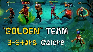 Full 3 ⭐⭐⭐ Team Facing A 13-Unit Army! | ⭐⭐⭐ Star Rogues  |TFT Set 9.5