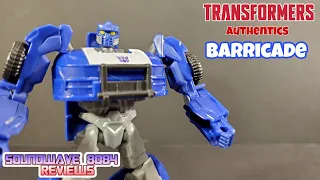 Transformers Authentics Barricade Review