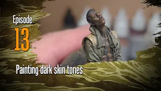 Off the Sprue | Painting dark skin tones