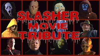 SLASHER HORROR MOVIE TRIBUTE - BEST OF HORROR - KILLER COMPILATION HOMAGE - Scream Friday the 13th