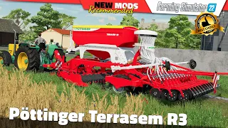 FS22 | Pöttinger Terrasem R3 - Farming Simulator 22 New Mods Review 2K60