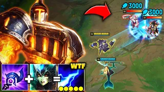 Xerath but all my spells deal DOUBLE damage (NAMI FUNNEL IS CRACKED)