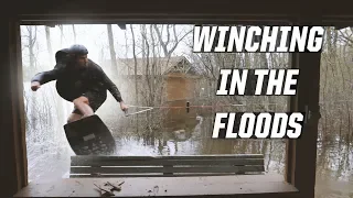 WINCHING IN THE FLOODS - NICOLAS LEDUC - WAKEBOARDING - MONTREAL