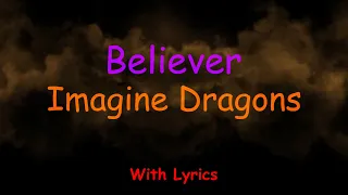 Imagine Dragons - Believer (with lyrics) Karaoke