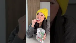 Trying freeze dried candy