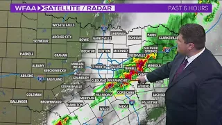 Latest: Tracking storms in North Texas