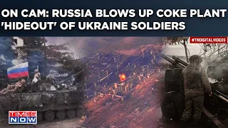 Russia Blows Up Key Coke Plant 'Hideout' After Capturing Avdiivka, Raises National Flag| Watch