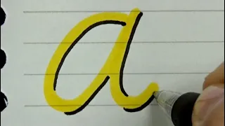 How to write neat and clean hand lettering | Amazing English cursive handwriting | Calligraphy