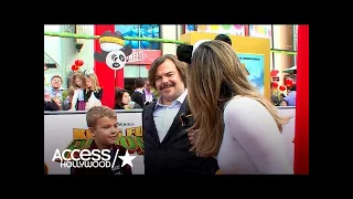 Jack Black & His Kids Celebrate Premiere Of 'Kung Fu Panda 3' | Access Hollywood