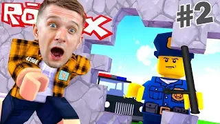 СИМУЛЯТОР ПОБЕГА из ТЮРЬМЫ в ROBLOX Часть #2 Новый ПЛАН ПОБЕГА мульт героя Видео от FFGTV