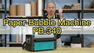 Paper Bubble Machine PB 340