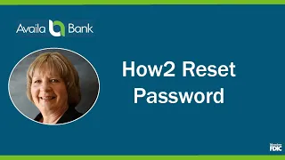 How2 Reset Your Online Banking Password