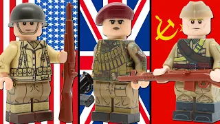 I made every WWII Army in LEGO...