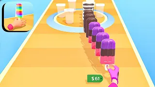 Popsicle Stack ​- All Levels Gameplay Android,ios (Levels 60-61)