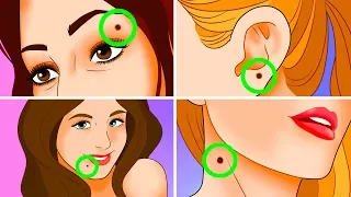 What Moles On a Women's Body Say About Their Personality