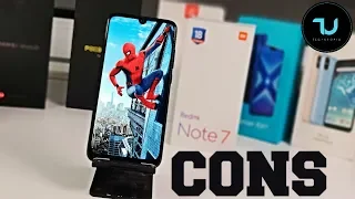 Worst things about Redmi Note 7 Cons/BAD sides/Reasons/bugs/issues/Problems! Review