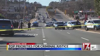 Top priorities for criminal justice in NC