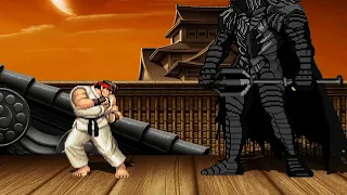 RYU vs THE DARK LORD SAURON - High Level Awesome Fight!!!!