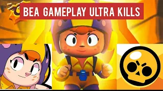 Brawl Stars Bea Gameplay 2022 / Ultra kills