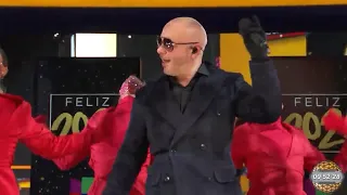 pitbull New year Eve 2021 time square new york