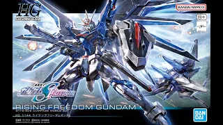 HGCE 1/144 Rising Freedom Gundam | Speed Build and Action Pose Review