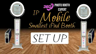 iP Mobile Photo Booth fits any iPad. Tiltable camera for weddings & glam Photo Booth sessions
