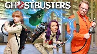 Ghostbusters in Real Life Escape Room (ProHacker Traps Us)