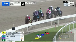 Gulfstream Park Carrera 2 - 13 de Agosto 2022