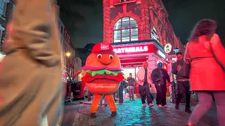 LONDON WALK 2024 - Friday Night Out in London’s West End - Theatres, Bars & Restaurants · 4K HDR