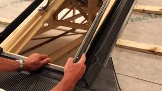 Fixing / Installing Lightweight Roofing: Velux Roof Window Installation