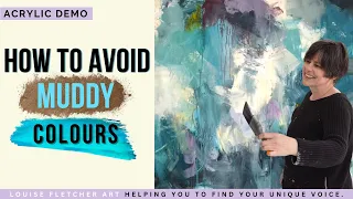 Acrylic Demo: How to avoid muddy colours